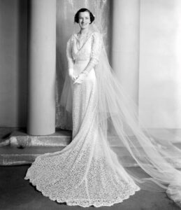 1930s wedding dress history